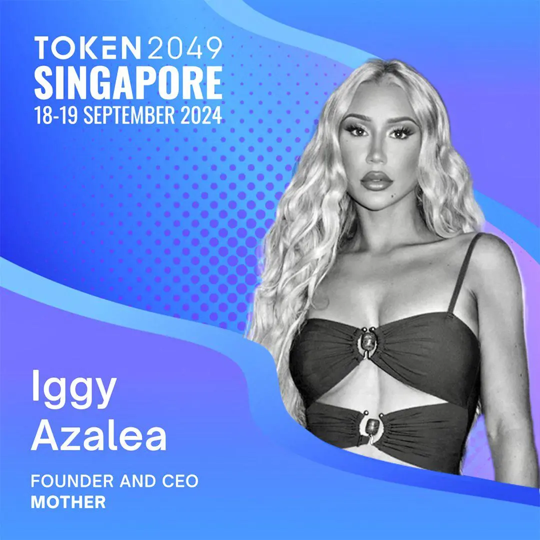 在新加坡 TOKEN2049，大 V Ansem 与歌手 Iggy Azalea 如何谈 Meme 币？
